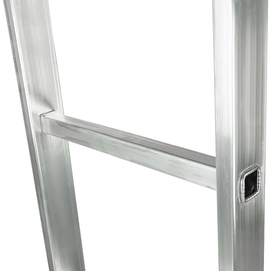 Лестница трехсекционная алюминиевая 3х9 ступеней TOPFORT