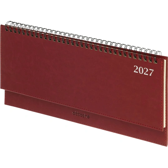 Планинг датированный Attache 2027 60л, бордо
