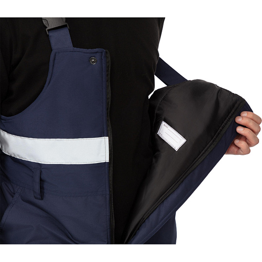 Полукомбинезон зимний мужской зс04-ПК 56-58/182-188 флуоресц.жёлтый/син