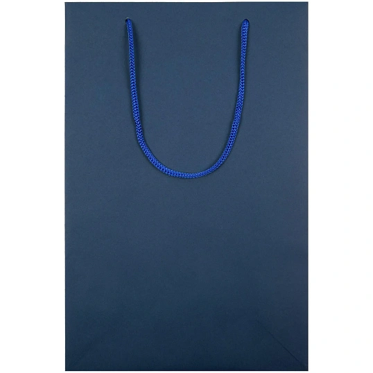 Пакет подарочный бумажный Waski M, синий 20969.41