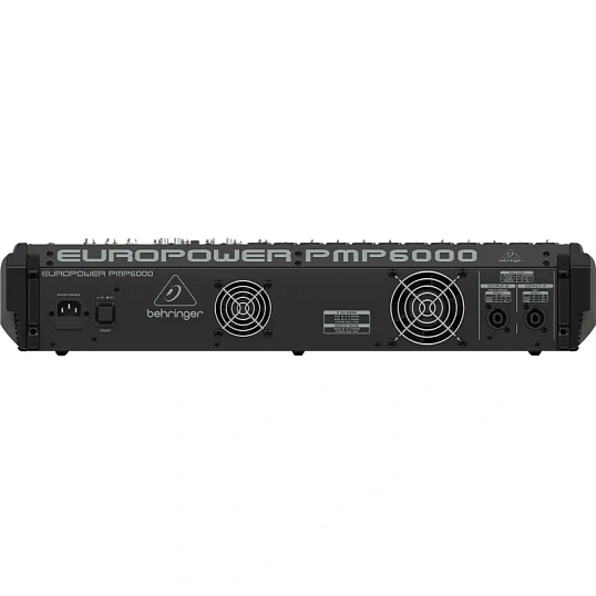 Микшер-усилитель Behringer PMP6000, 12 моновх., 4 стереовх, 2 х 600Вт/ 4Ом