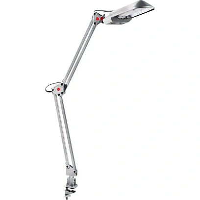 Светильник Camelion KD-017C на струбцине 2G7 сереб