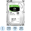 Жесткий диск Seagate BarraCuda 2TB, SATA, 7200rpm, 256MB(ST2000DM008)