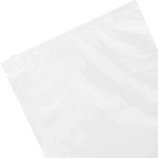 Пакет с замком слайдер EVA прозрачный 60 мкм 25х35, 50 шт/уп