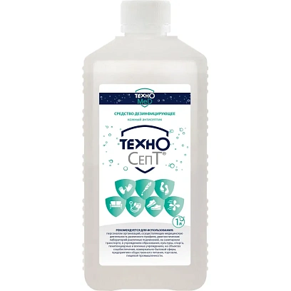 Дезинфицирующее средство Техносепт 1,0 л (крышка)