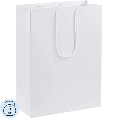 Пакет подарочный бумажный Porta XL, белый, 30х40х12см,15838.60