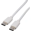 Кабель REXANT Type-C - Type-C, 2A, 1м, ПВХ, белый (18-1833)