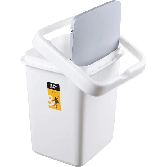 Контейнер для мусора Step 25л белый