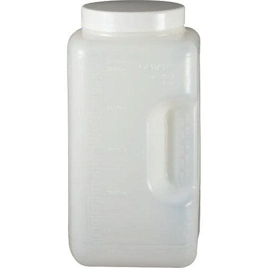 Контейнер для суточного сбора мочи с градуировкой по 50мл, 2600мл