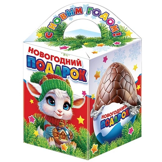 Новогодний сладкий подарок Азбука праздника Киндер Куб 300г, А25158