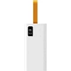 Внешний аккумулятор PERO PB09 50000 mAh,Li-Pol,output USB-C + 4USB-A,белый