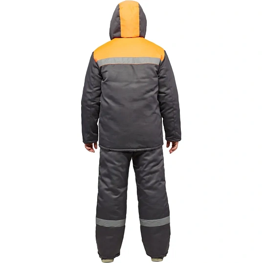 Костюм зимний муж з35-КПК сер/оранж ( 48-50) 158-164 (Арсенал-СП)