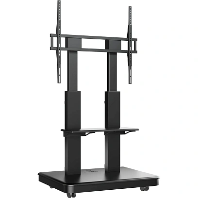 Стойка ONKRON моторизир. для ТВ 50-120,макс 120 кг, чёрная TS2811E