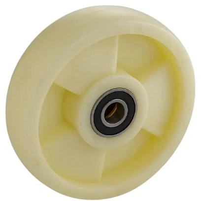Колесо нейлоновое 180х50мм с подшипником для тележек гидравлических 1011982