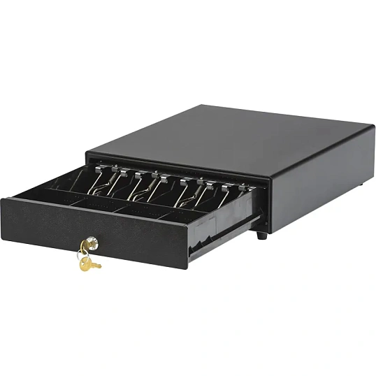 Денежный ящик АТОЛ CD-330-B черный, 330x380x90, 24V