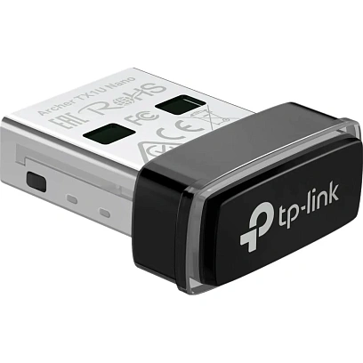 Сетевой адаптер Wi-Fi TP-Link Archer TX1U Nano AX300 USB-адаптер Wi-Fi 6