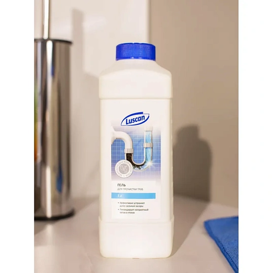 Средство для прочистки труб Luscan гель 1 л