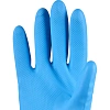 Перчатки КЩС нитриловые TOPFORT Профхим Нит К80 Щ50 цв.синий разм 10
