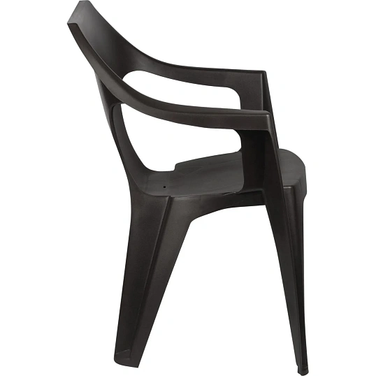 Кресло PR_Decorona DeForma 550x535x785 мм теплый орех