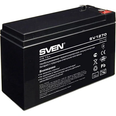 Батарея для ИБП SVEN SV 1270 (12V/7Ah) аккумуляторная