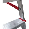 Стремянка алюминиевая усиленная 225 кг 3 ступени, Новая Высота  3110103