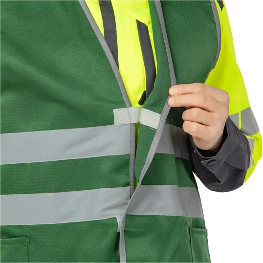 Жилет зеленый с СОП (р.3XL/60-62)