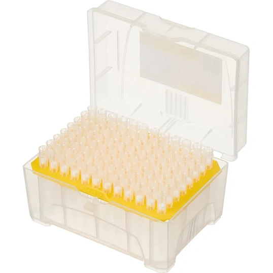 Наконечник с фильтром нестер в штативе 200 мкл, 96шт/уп, 1.75.30.30.1020Ш.1