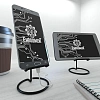 Держатель для смартфонов и планшетов EMBODIMENT(EMB-PF-T-U-RB)настольн/черн