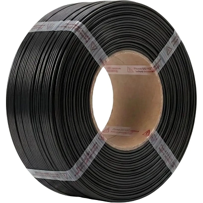 Пластик PLA Basic (без катушки) 1.75 мм 1кг., черный (black)