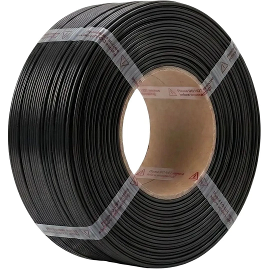 Пластик PLA Basic (без катушки) 1.75 мм 1кг., черный (black)