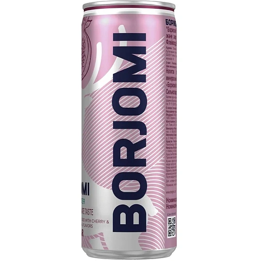 Напиток Боржоми Flavored Water Вишня-Гранат без сахара ж/б 330мл