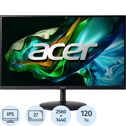Монитор Acer SH272UG0bmiiphx 27''QHD/IPS/120Гц/2xHDMI/DP/черн(UM.HS2CD.008)