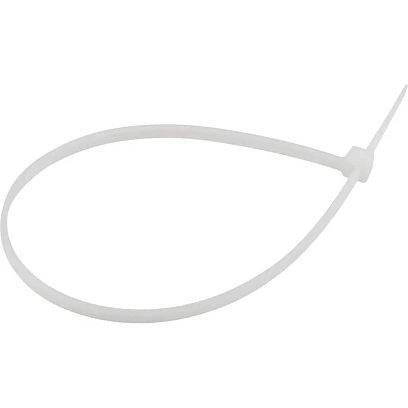 Стяжка (хомут) ЭРА нейлоновая 2.5 х 150 мм белая (100 шт/уп) NO-225-147