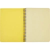 Бизнес-тетрадь А5,96л,кл,спир,пластик,тон.бл. Attache Bright colours Желтый
