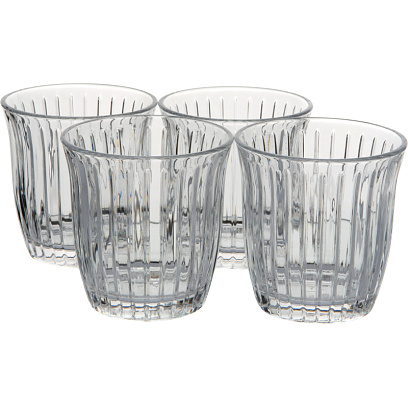 Набор стаканов ДЖОЙ 4 шт. 280 мл