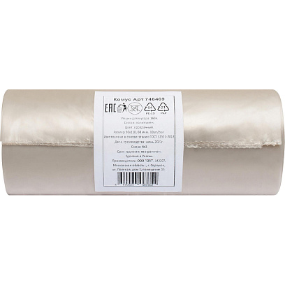 Мешки для мусора ПВД 160л 90х110см 60мкм прозрачные 10шт/рул ЭЛ