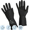Перчатки латекс черный Manipula КЩС-1 (L-U-03/CG-942) р.9,ПС