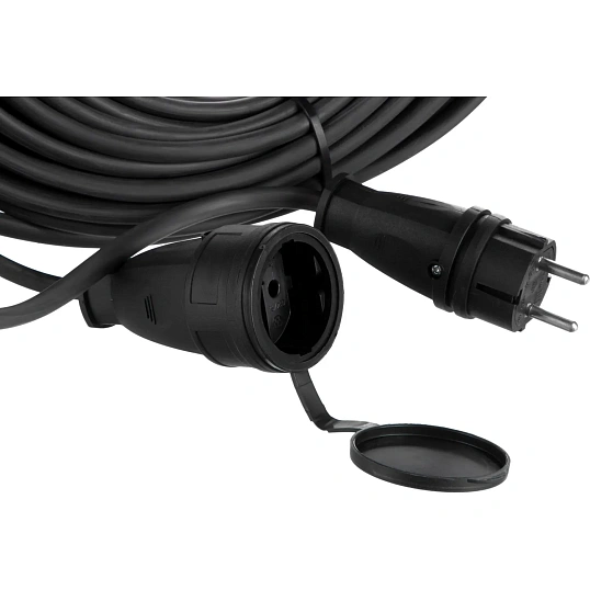 Удлинитель Topfort бублик КГ 2x2,5 кв.мм 20м 16А 1 гнездо б/з.,с/загл.,IP44