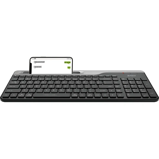 Клавиатура A4Tech Fstyler (FBK25 BLACK) черн/сер/USB/беспроводн/BT/Radio