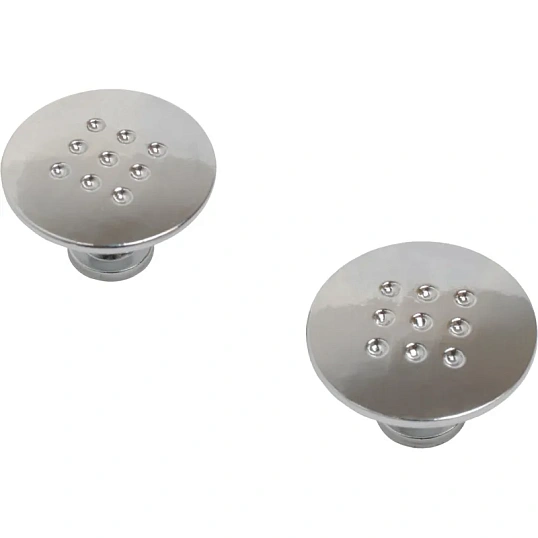 Ручка УЗК_кнопка меб. StahlBuro A507 (16656) компл-2шт CP хром