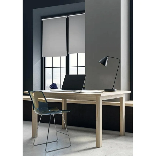 Рулонная штора SKR, отражающий Blackout Серый 40х170