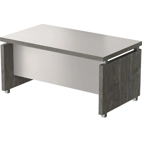 Стол Д_EASY Director рук-ля Ш1600 ДСП Асканит/желез.камень 801.001