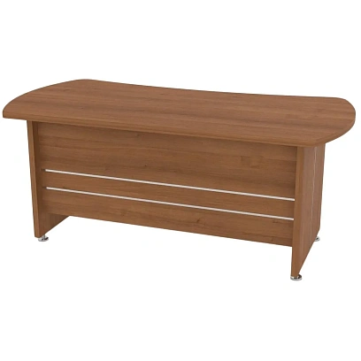 Стол эргономичный САТУРН-Д для рук-ля 2000 (800,004) орех гварнери