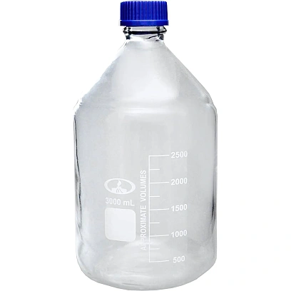 Банка 3л с делениями, с навинчив. крышкой., светлое стекло 10006814