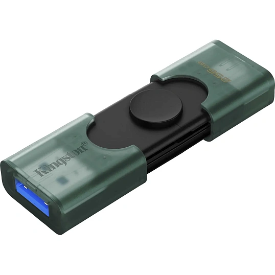 Флеш-память Kingston (DTDEG2/256GB)DataTraveler Duo G2 256ГБ USB 3.2&Type-C