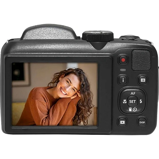 Фотоаппарат Kodak AZ255 Black, 25-х опт зум, 16Мп, стабилизатор, питание АА