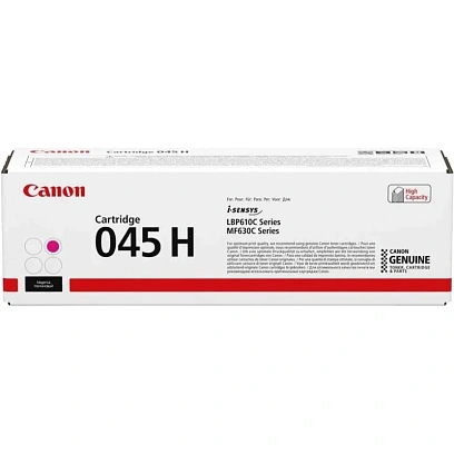 Картридж лазерный Canon 045 H M (1244C002) пур. для MF635Cx, 633Cdw, 631Cn