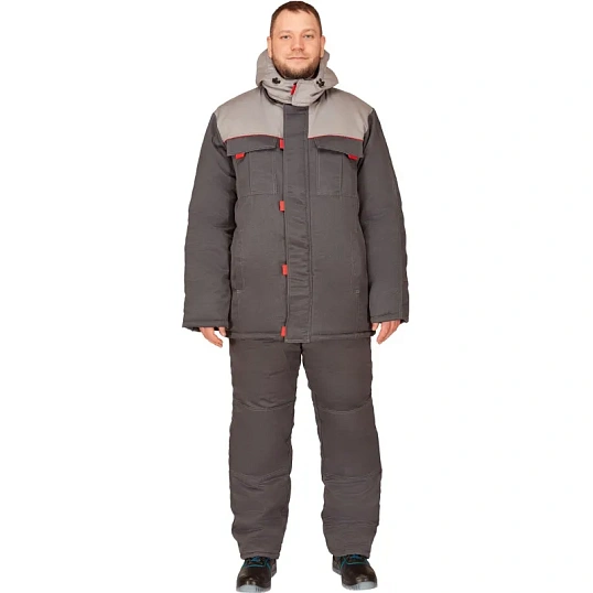 Костюм рабочий зимний Фаворит с бр. (р.56-58) 182-188