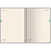 Ежедневник недатированный CUTE DIARY А5,BV,136,ИРИСЫ, зол.греб, 3-701/15