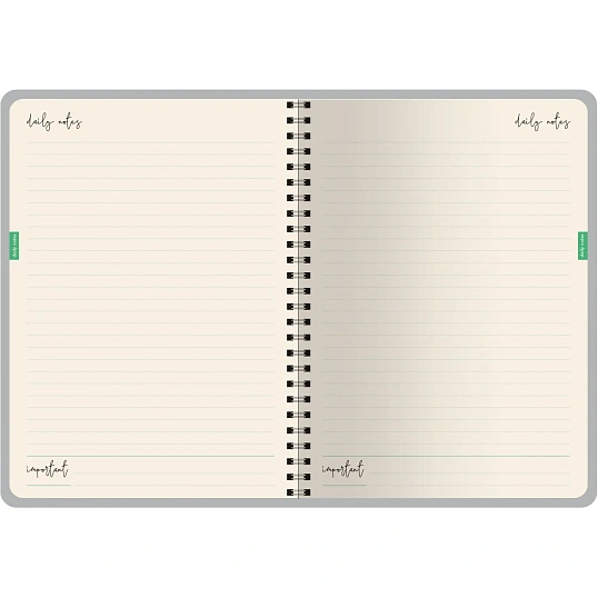 Ежедневник недатированный CUTE DIARY А5,BV,136,ИРИСЫ, зол.греб, 3-701/15